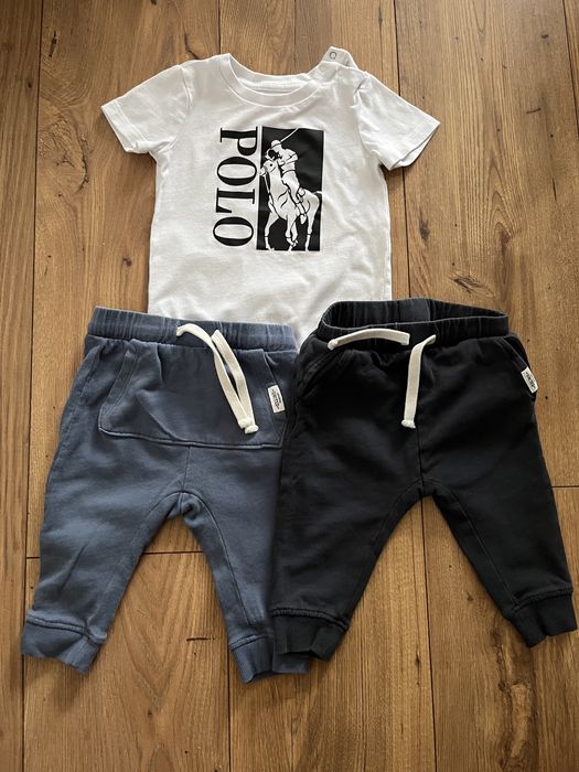 Zestaw 74 spodnie HM body Ralph Lauren
