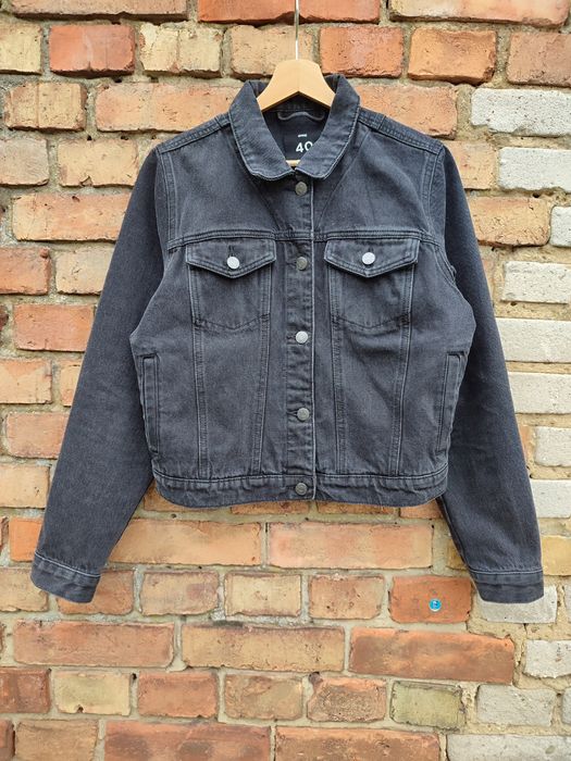 Damska kurtka jeansowa katana bawełna Sinsay