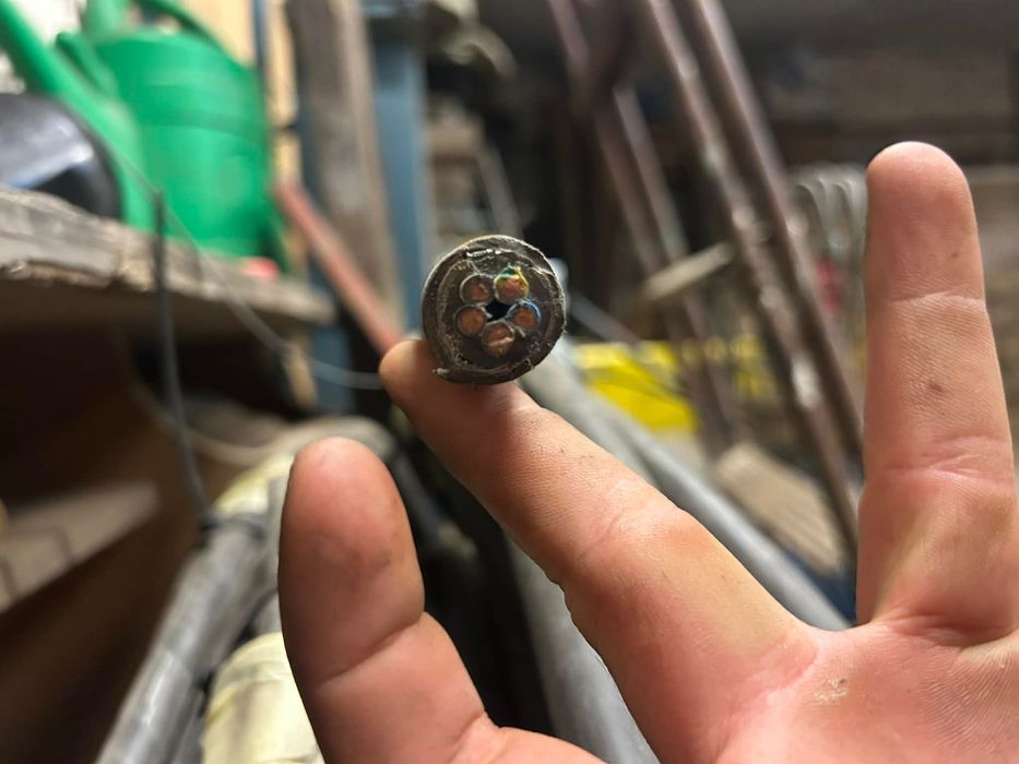 Kabel ziemny miedziany 5x4