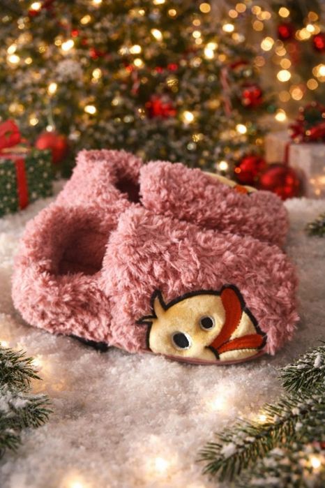 Nowe kapcie futerkowe 32-33