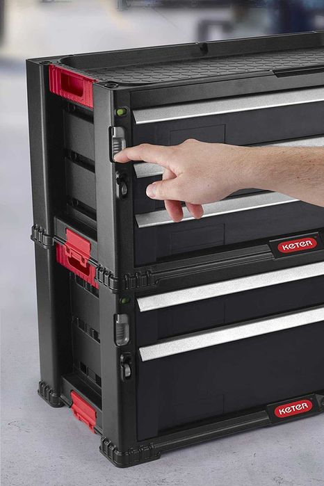 Wózek narzędziowy szafka gospodarcza organizer 7 szuflad 56x29x74cm