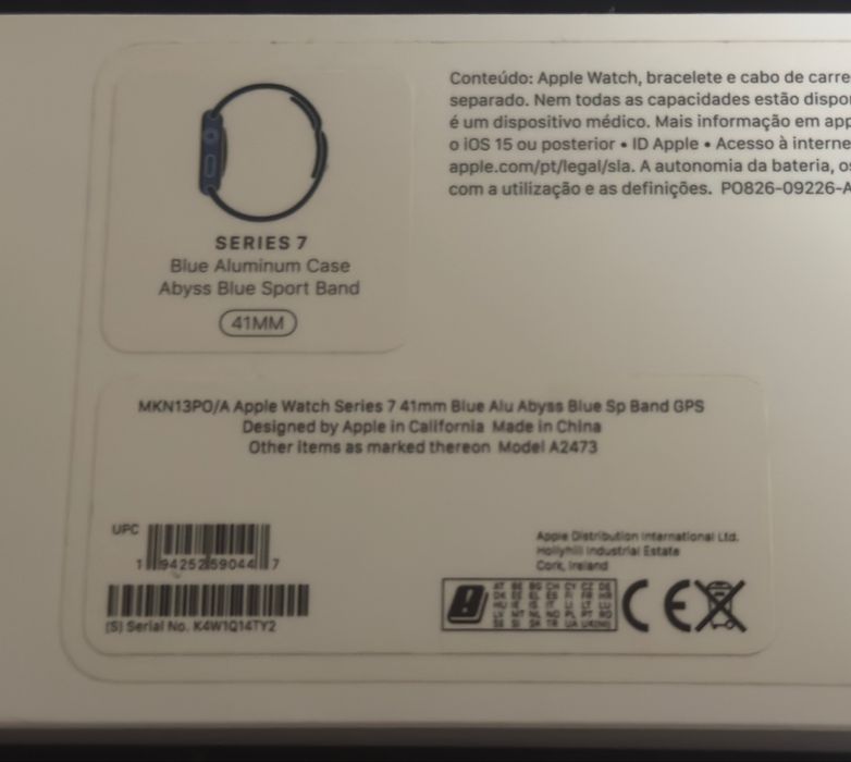 Apple Watch Serie 7 41mm