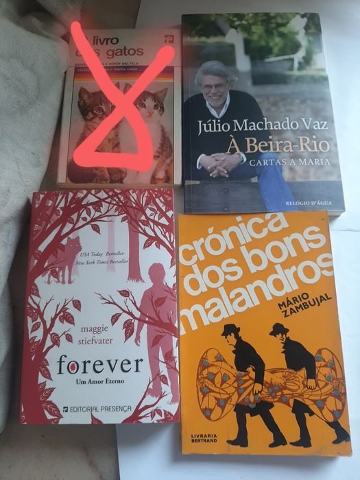 17  livros das fotos.novos.2€ cada.entrega Cartaxo ou envio Ctt.25€  todos.