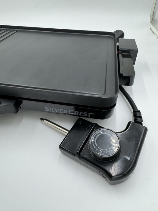 Silvercrest grill elektryczny stolowy dwustrefowy 2000W