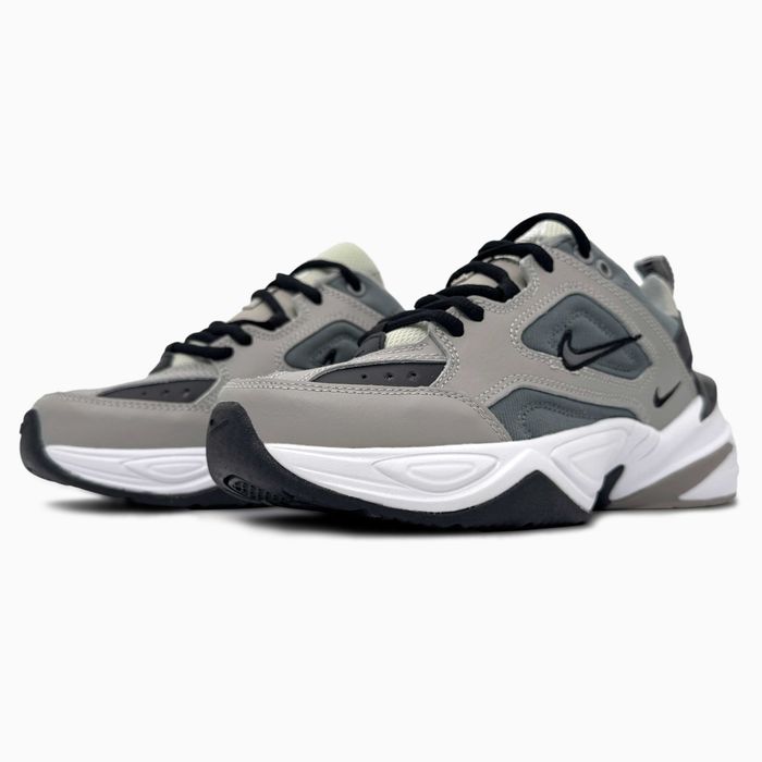 Мужские кроссовки Nike M2K Black/Grey Premium. Размеры 40-45
