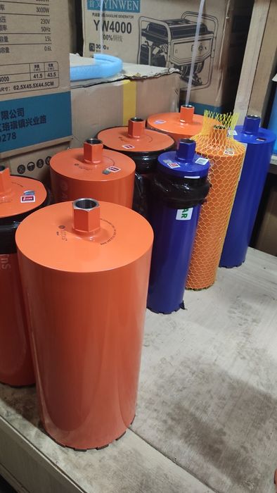 Коронки Дістар RS6, та з мікроударом RM-TX, RS-TX - сухе свердління.