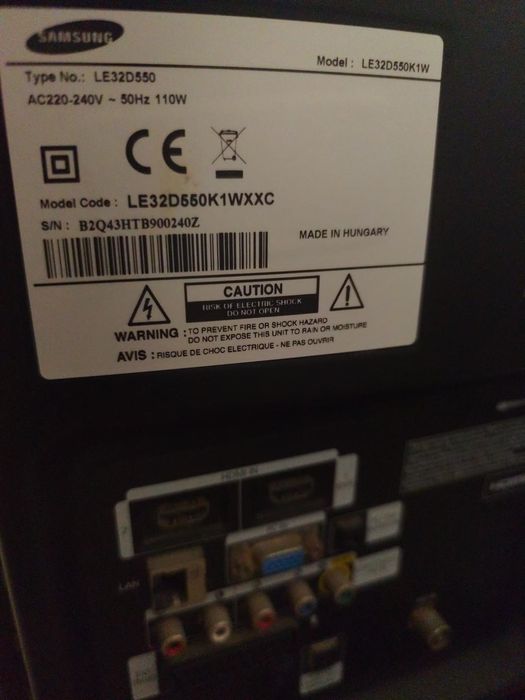 Vendo televisão - Samsung LED 32" Full HD  Excelente Estado + Comando Original