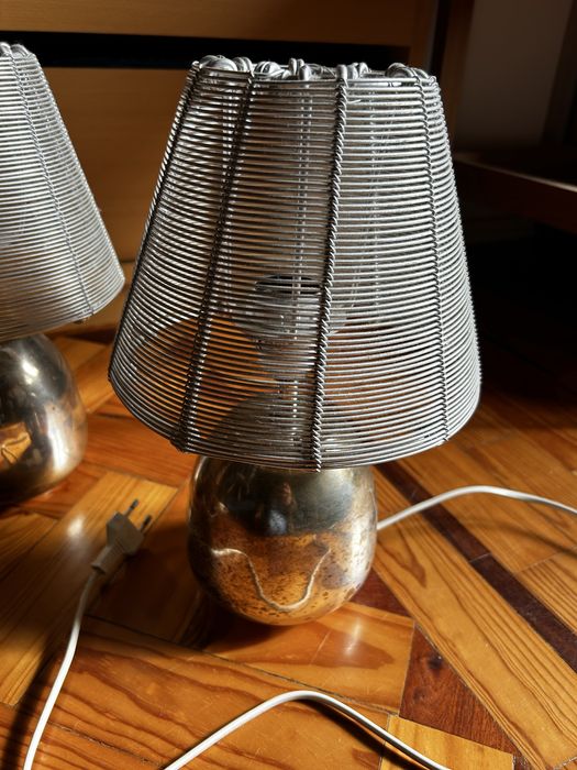 Candeeiros mesa cabeceira