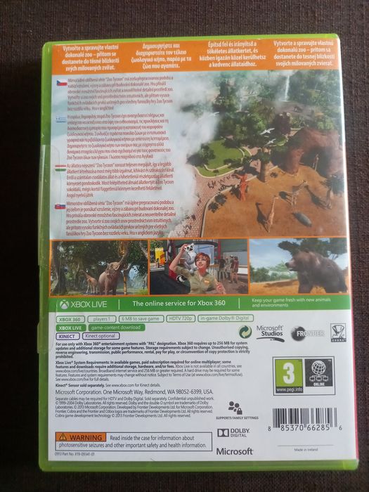 Gra ZOO Tycoon na xbox 360 po polsku!!!