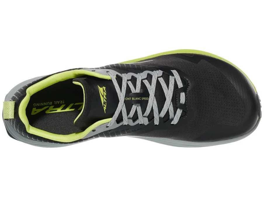 Кросівки для бігу чоловічі Altra Mont Blanc Speed black/lime