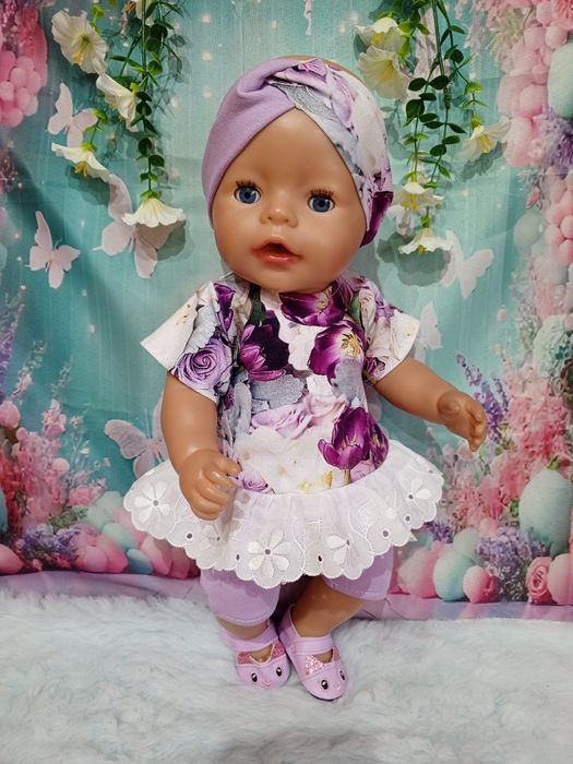 Ubranko dla lalki baby born 43cm
