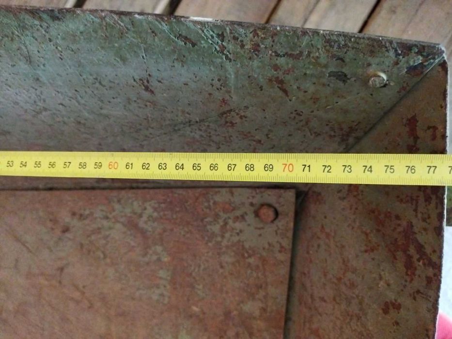 Тачка металлическая строительная