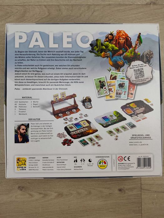 Hans im Glück Paleo Gra planszowa 10+ DE
