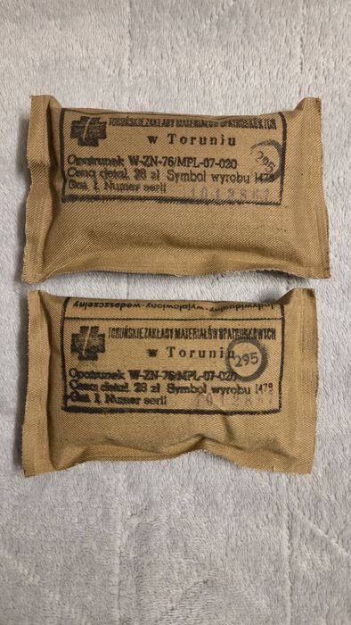 Opatrunek, oryginalne opakowanie PRL