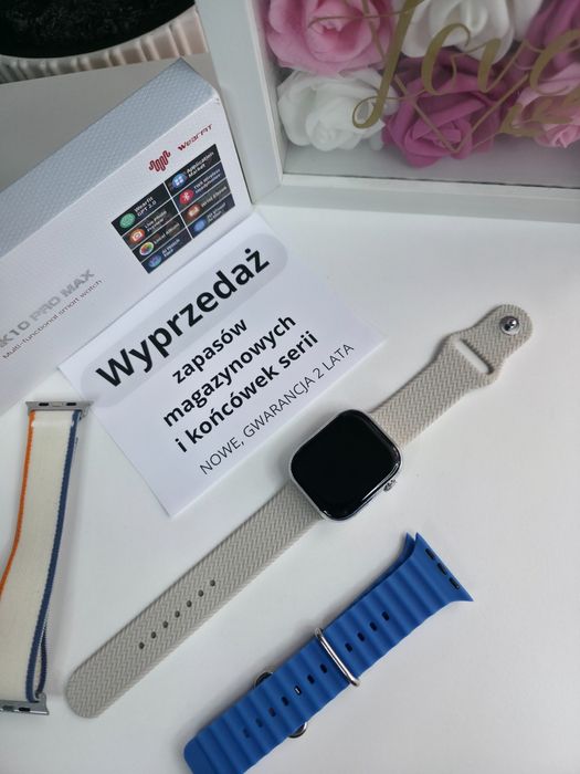 Smartwatch Pro Max Gen 5 – AMOLED 2,02”, rozmowy Bluetooth, nowy