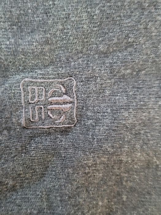 Sweterek męski Big Star r.L grafitowy wełniany lambwool