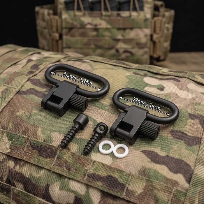 Антабка швидкозємна 32мм та 27мм  Mlock Ar15 QD