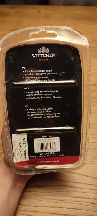 Pas do bagażu Wittchen