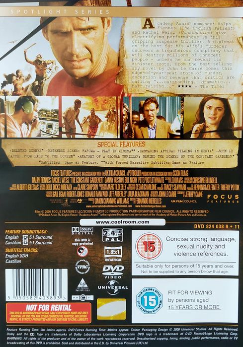 DVD The Constant Gardener