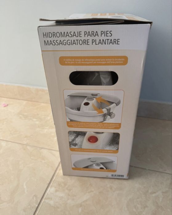 Hidromassagem para pés