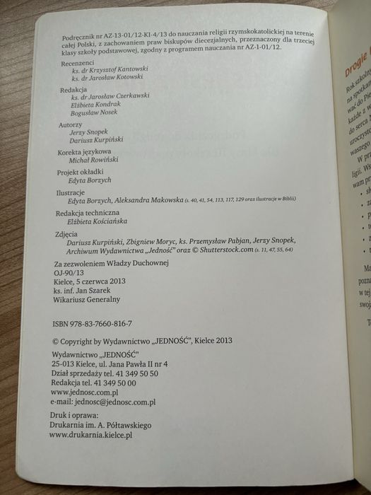 Jezus jest z nami klasa 3
