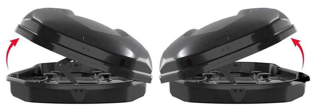 BOX DACHOWY Menabo Satellite 550 + montaż