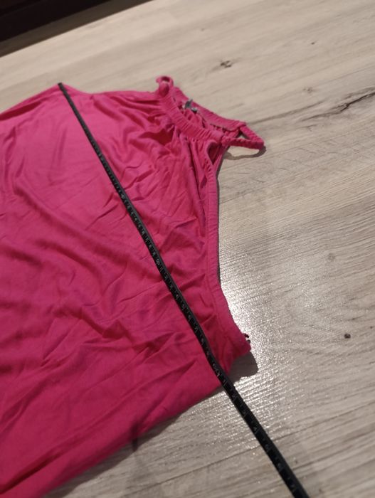 TU duża różowa bluzka top ramiączka r. 20