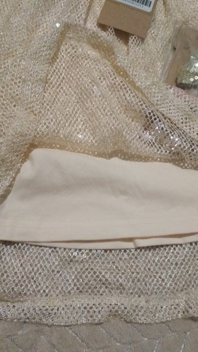 Nowa jasna spódnica coccodrillo r. 152+gratis