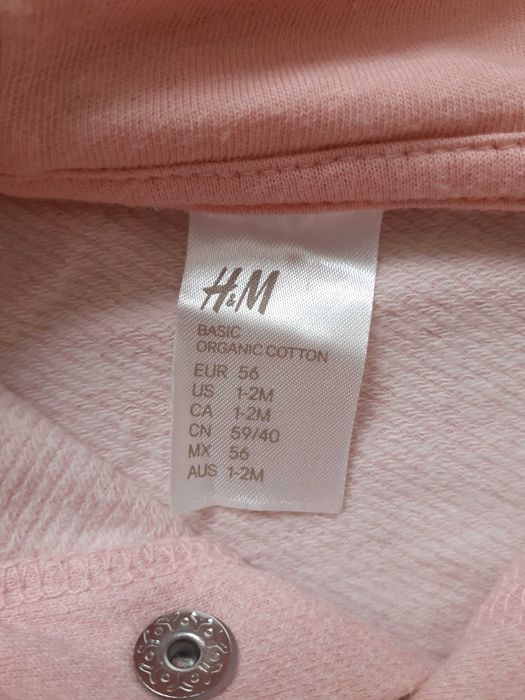 Bluzy niemowlęce, 3 szt  C&A (62), HM (56), Reserved (62)