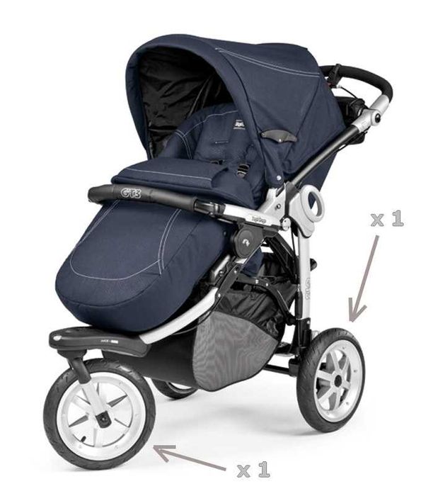 Koła do wózka Peg Perego Gt3