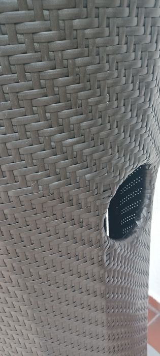 Parasol grzewczy technorattan -ogrzewacz tarasowy