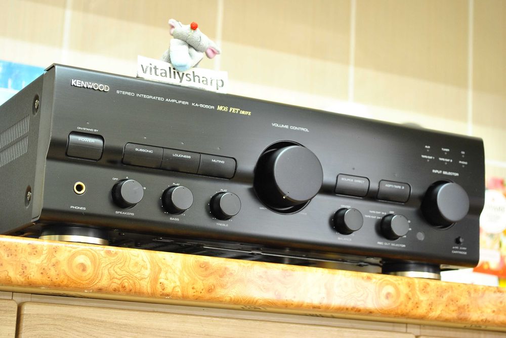 HI-END KENWOOD KA-5050R (130) MOS-FET - 95вт транзисторы MOS FET