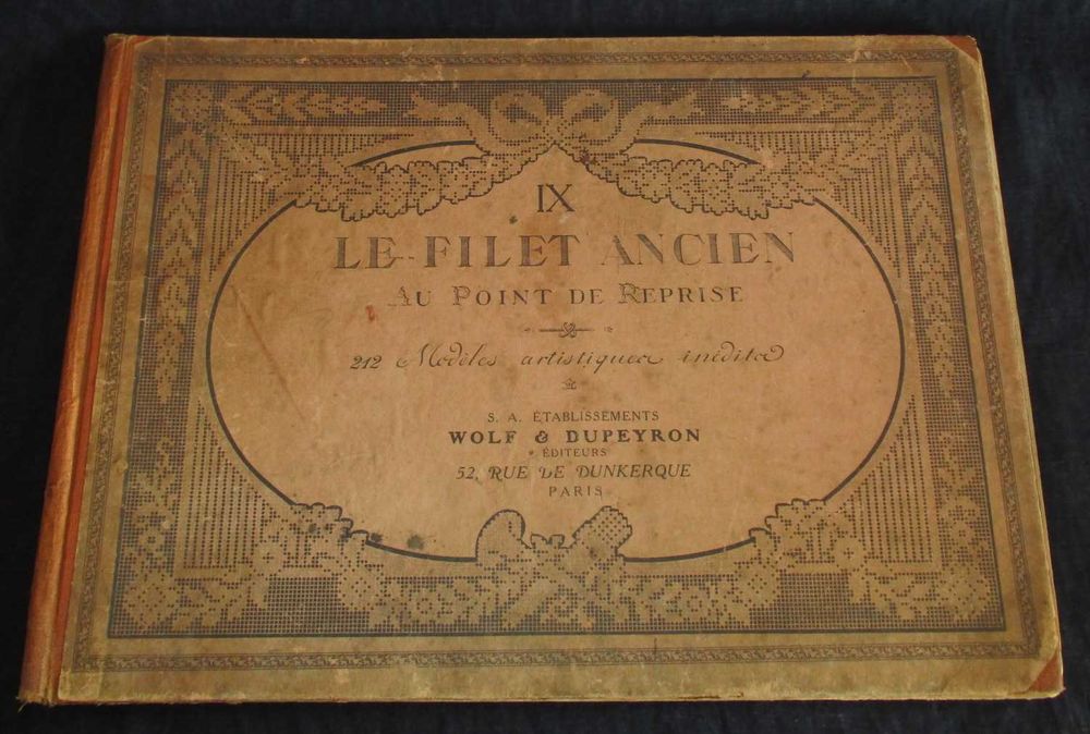 Livro IX Le Filet Ancien au Point de Reprise64739020719873120