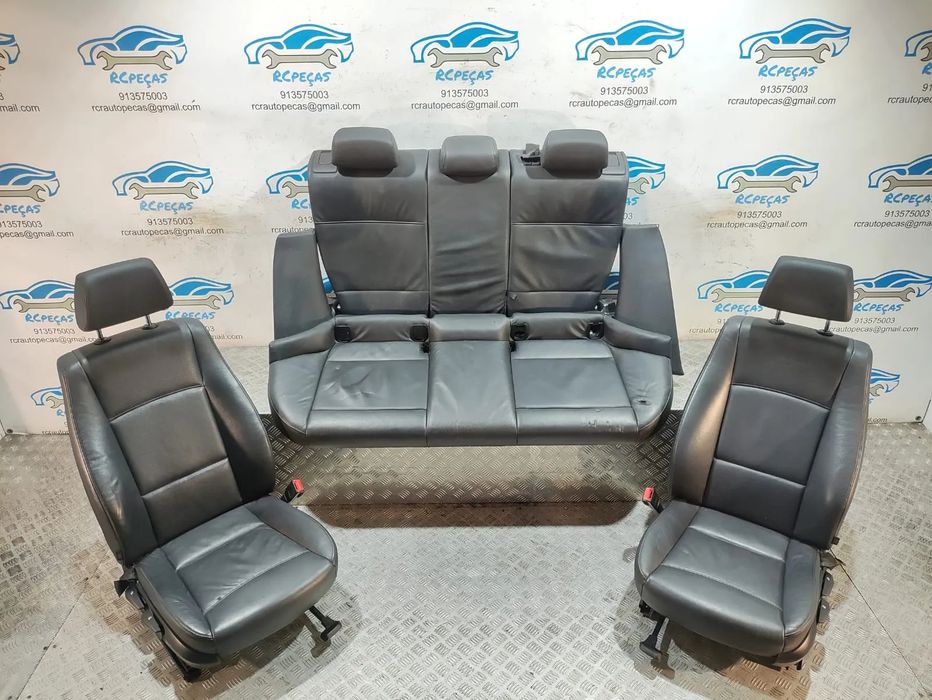 Conjunto Bancos Pele BMW X1 E84 Aquecidos