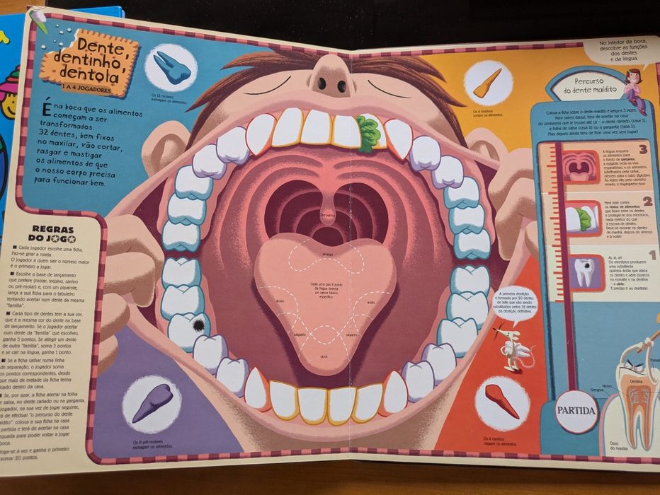 Corpo Humano 8 jogos de tabuleiro para saber tudo