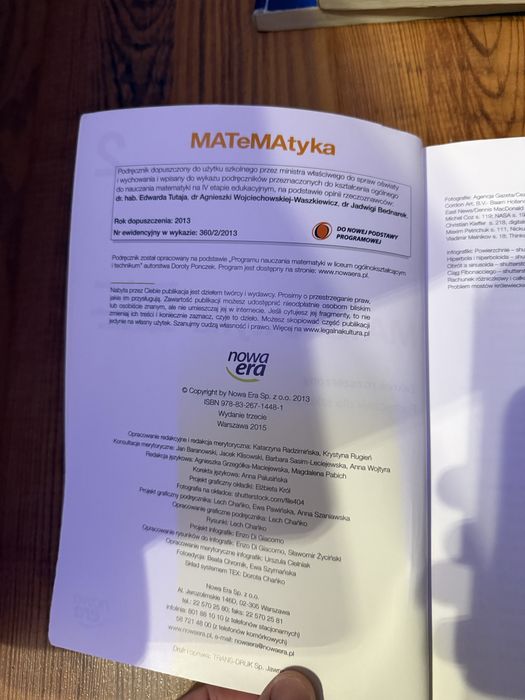 Pakiet 3 ksiazek do matematyki rozszerzonej klasa 2/3/4