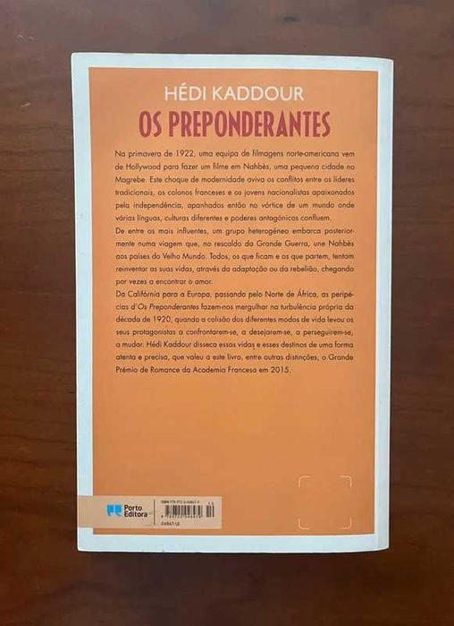 "Os Preponderantes" de Hedi Kaddour