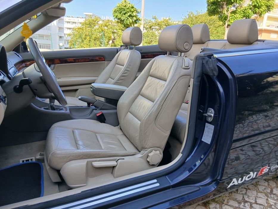 Oportunidade audi a4 2.5tdi descapotável em ótimo estado