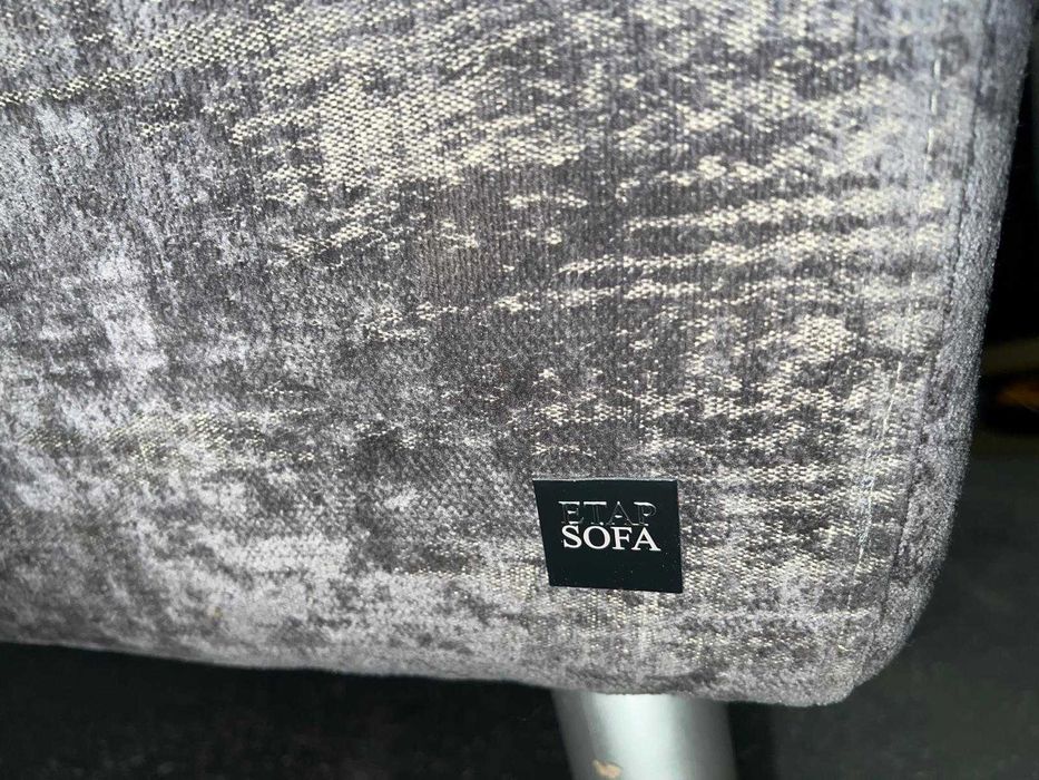 Etap Sofa 2 osobowa szara melanż
