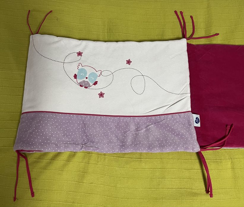 Roupa de cama de grades e saco cama para bebe