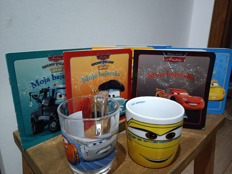 Zygzak McQueen kubek książki 6szt