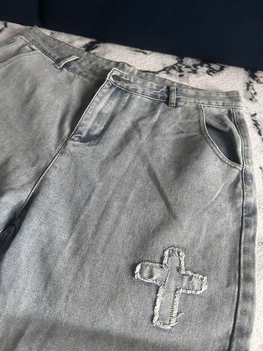 Spodnie jeansowe unisex XXL