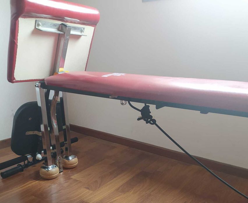 Banco de Exercícios Kettler Sport – Multifuncional modificado.