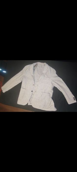 Marynarka slim fit XXL Lniana