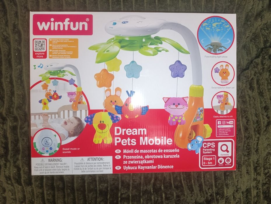 Продам Музичний мобіль WinFun Карусель з проектором