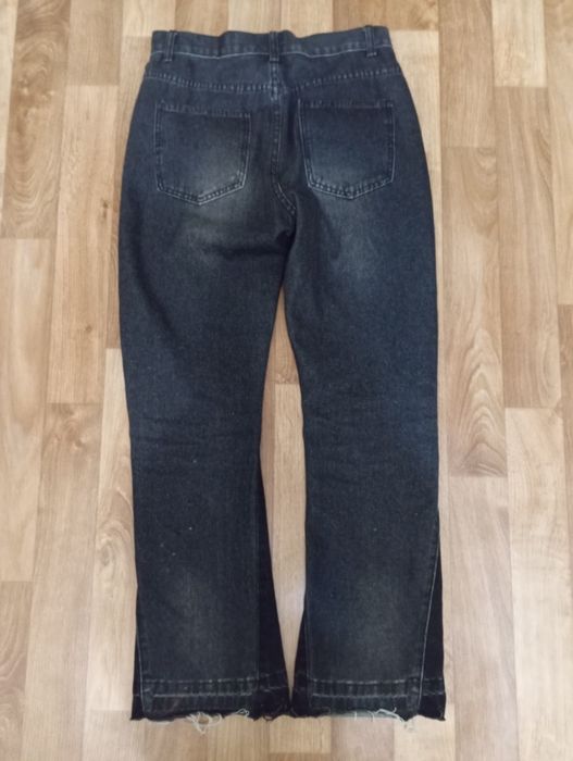 flared джинсы galery dept черные