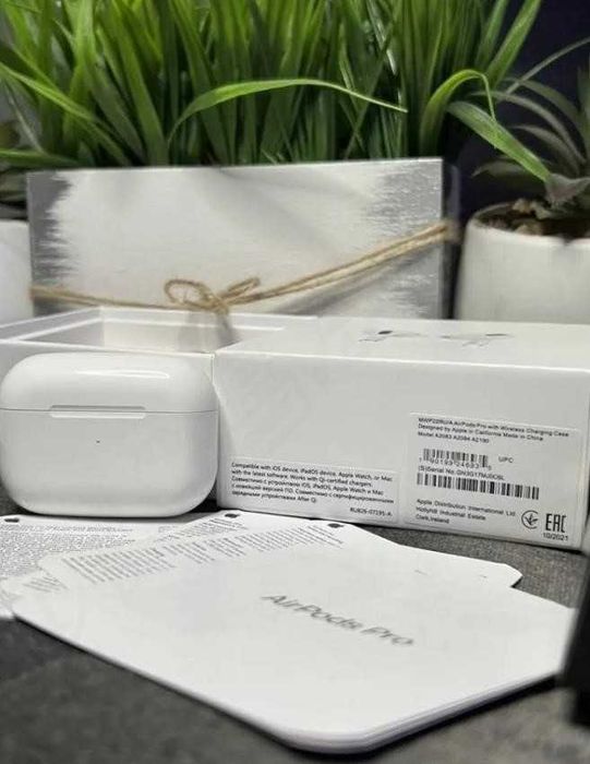 аірподс pro Full якості Безпровідні Навушники 1в1 +чохол