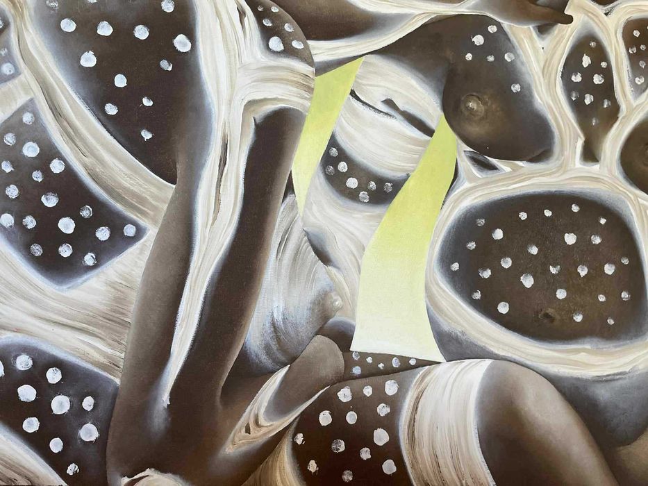 quadro original pintado à mão