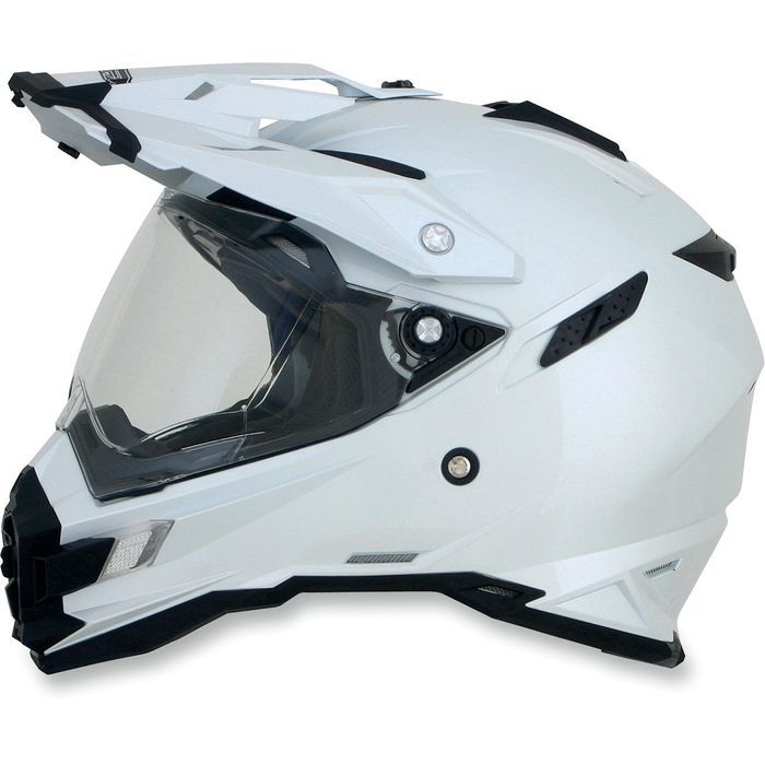 capacete afx fx-41ds adventure pearl white