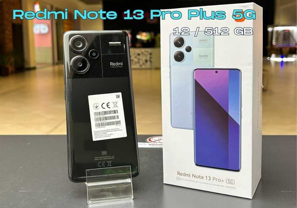 Xiaomi Redmi Note 13 Pro+ 5G Midnight Black 12GB RAM 512GB ROM
